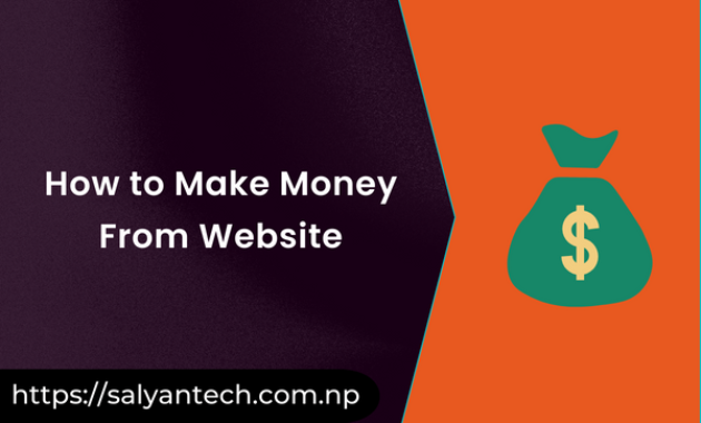 How to Make Money From Website 2023