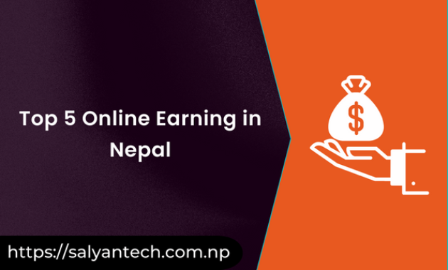 Top 5 Online Earning in Nepal 2023