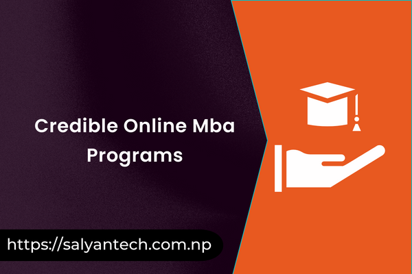 Credible Online Mba Programs